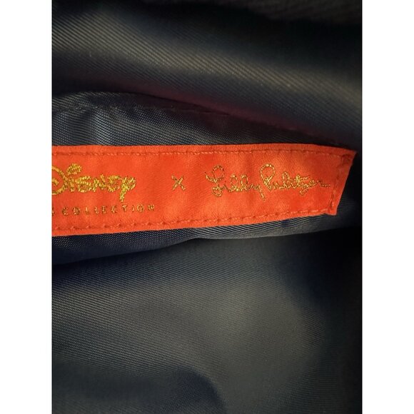 Lilly Pulitzer New Disney Gillie Wristlet Navy Lilly Loves Disney Mickey DP1 - Picture 3 of 3